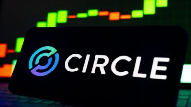 Photo of Акции Circle выросли на 7 % после открытия торгов на уровне 64 долларов, но OUSD продолжает оказывать давление на стратегию компании в области доходности