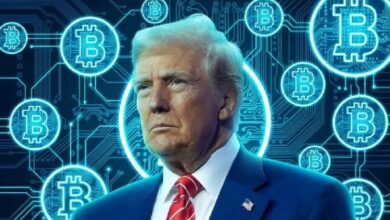 Photo of Трамп вновь подпитывает интерес к криптовалютам: «Я большой поклонник» — Трамп намекает на добавление BTC на счета