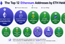 Photo of 12 крупнейших кошельков Ethereum раскрывают, что 6 бирж контролируют 6,6 млн ETH