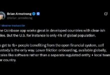 Photo of «Единственный путь»: генеральный директор Coinbase Брайан Армстронг выступает за самостоятельное хранение криптовалюты, чтобы привлечь 1 миллиард пользователей