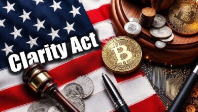 Photo of Надежды на принятие Закона о ясности (Clarity Act), закона о криптовалютах, благоприятствующего бычьему рынку, тают: его даже не включили в повестку дня!