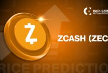 Photo of Прогноз цены на Zcash август 2026 года: ZEC нажимает на прорыв треугольника, когда DCG покупает горнодобывающий участок в Небраске