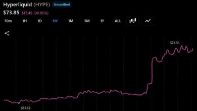 Photo of HYPE от Hyperliquid показывает результаты лучше, чем рынок в условиях медвежьего тренда, на фоне приближающегося запуска AQAv2