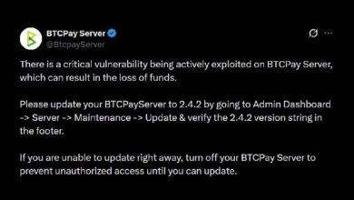 Photo of Узлы сети Bitcoin Lightning пострадали, а BTCPay объявила о выпуске экстренного исправления 2.4.2