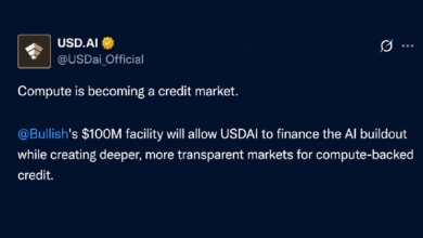 Photo of Bullish делает ставку на кредиты на основе ИИ на сумму 100 млн долларов, используя графические процессоры в качестве залога