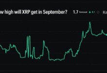 Photo of Калши прогнозирует, что в сентябре цена XRP может достичь 1,70 доллара