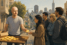 Photo of Около тысячи человек получили по биткоину от основателя Coinbase, когда монета стоила $5–10
