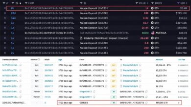 Photo of Кит, купивший 100 000 ETH по $0,31, перевел $2,4 млн на Kraken