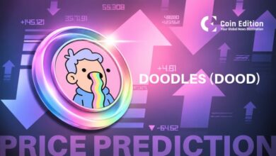 Photo of Прогноз цены на Doodles: цена DOOD выросла на 62% из-за восстановления открытых интересов и возврата оттока с бирж