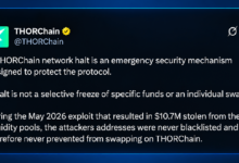 Photo of Соучредитель Thorchain: «Нейтральные сети не могут выбирать, кто может совершать транзакции»