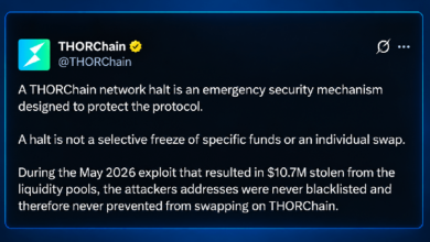 Photo of Соучредитель Thorchain: «Нейтральные сети не могут выбирать, кто может совершать транзакции»