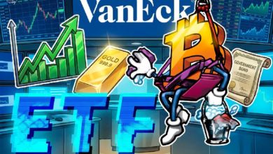 Photo of VanEck запускает диверсифицированный ETF с акциями, облигациями и экспозицией к биткоину