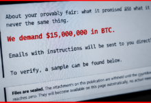 Photo of Крипто-казино Gamdom требует выкуп $15 млн в биткойнах после взлома