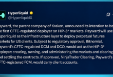 Photo of Kraken и Payward создадут первый гиперликвидный рынок фьючерсов CFTC