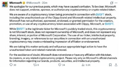 Photo of Аккаунт Microsoft в X был взломан для продвижения мем-монеты Clippy